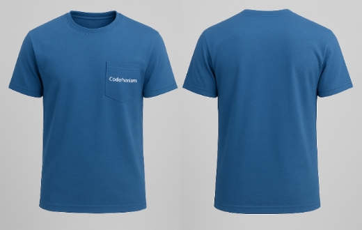 blue t-shirts