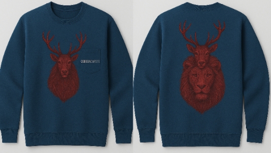 Blue Sweatshirt